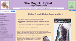 Desktop Screenshot of magickcrystal.com